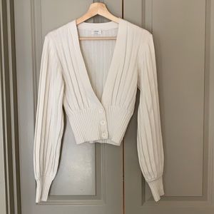 Aritzia plunge front cardigan small
